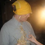 Vogelscheuchen Fotoshooting